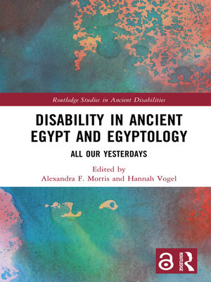 cover image of Disability in Ancient Egypt and Egyptology
